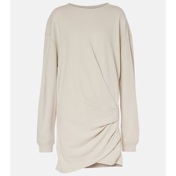 Isabel Marant Etoile Pipper Dress in Ecru 38 New Womens Mini Sweatshirt - Picture 10 of 16